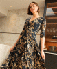 Annie Dress Short (Golden Blossom) by Alie Street