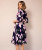 Annie Dress Short (Midnight Blossom) by Alie Street