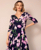 Annie Dress Short (Midnight Blossom) by Alie Street