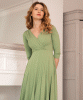 Robe courte Annie (Pistache) by Alie Street