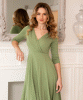 Robe courte Annie (Pistache) by Alie Street