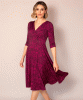 Annie Dress Short (Wild Fuchsia) by Alie Street