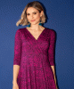 Annie Dress Short (Wild Fuchsia) by Alie Street