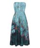 Alissa Midi Occasion Gown Aquatic Ombre by Alie Street