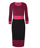 Kleid Colour Block Beere by Alie Street