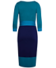 Kleid Colour Block Marine by Alie Street