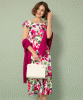 Clara Dress (Fuchsia Florals) by Alie Street