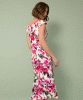 Clara Dress (Fuchsia Florals) by Alie Street