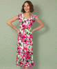 Clara Dress (Fuchsia Florals) by Alie Street