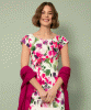 Clara Dress (Fuchsia Florals) by Alie Street