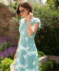 Charlotte Lace Dress (Antique Aqua) by Alie Street