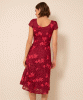 Charlotte Lace Dress (Azalea Red) by Alie Street