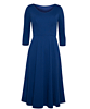 Claire Day Dress (Deep Ultramarine) by Alie Street