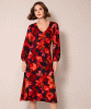Cecelia Midi Dress (Midnight Ember) by Alie Street