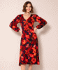 Cecelia Midi Dress (Midnight Ember) by Alie Street
