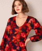 Cecelia Midi Dress (Midnight Ember) by Alie Street