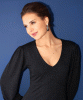 Cecelia Midi Dress (Glitter Black) by Alie Street