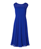 Cici Midi Evening Gown Cobalt Blue by Tiffany Rose