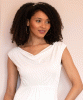 Cruise Cowl Neck Maxi Dress (Ivory) by Alie Street