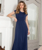 Cruise Cowl Neck Maxi Dress (Midnight Blue) by Alie Street