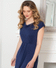 Cruise Cowl Neck Maxi Dress (Midnight Blue) by Alie Street