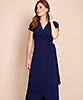 Darcie Wrap Dress Eclipse Blue by Alie Street