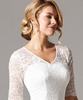Evelina Wedding Dress Short Ivory by Tiffany Rose