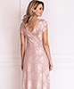 Robe de Soirée Longue Evangeline (Blush) by Alie Street