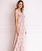 Robe de Soirée Longue Evangeline (Blush) by Alie Street