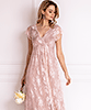 Evangeline Evening Gown (Blush) by Alie Street London
