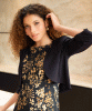 Freya Bolero (Darkest Navy) by Alie Street