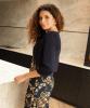 Freya Bolero (Darkest Navy) by Alie Street