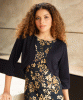 Freya Bolero (Darkest Navy) by Alie Street