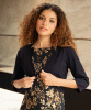 Freya Bolero (Darkest Navy) by Alie Street