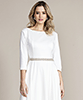 Georgia Dress (Ivory) by Alie Street