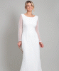 Iris Gown (Sparkle White) by Alie Street