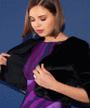 Jaclyn Faux Fur Bolero (Black) by Alie Street