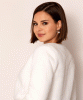 Jaclyn Faux Fur Bolero (Ivory) by Alie Street