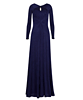 Robe Longue Jolie Bleu Éclipse by Alie Street