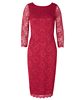 Katherine Lace Occasion Dress Scarlet by Alie Street