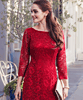 Katherine Lace Occasion Dress Scarlet by Alie Street