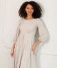 Kimberly Midi Dress (Sparkle Latte) by Alie Street