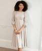 Kimberly Midi Dress (Sparkle Latte) by Alie Street