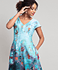 Robe Layla (Ombre Aquatique) by Alie Street