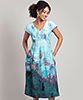 Layla Dress (Aquatic Ombre) by Alie Street