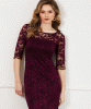 Lila Gown Long (Claret) by Alie Street