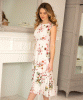 Luna Midi Dress (Petal Pink Floral) by Alie Street