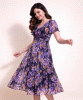 Miranda Dress (Purple Haze) by Alie Street