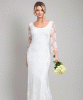 Maria Wedding Gown Ivory by Alie Street