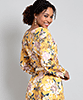 Robe Marissa Fleurs Jaune Safran by Alie Street